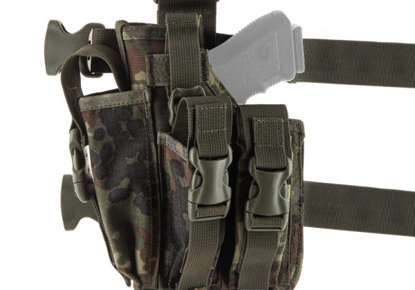 Invader Gear SOF Holster Left Flecktarn