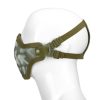 Invader Gear Steel Half Face Mask Death Head OD