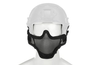 Invader Gear Steel Half Face Mask FAST Version Black