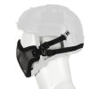 Invader Gear Steel Half Face Mask FAST Version Black