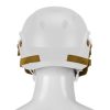 Invader Gear Steel Half Face Mask FAST Version Tan