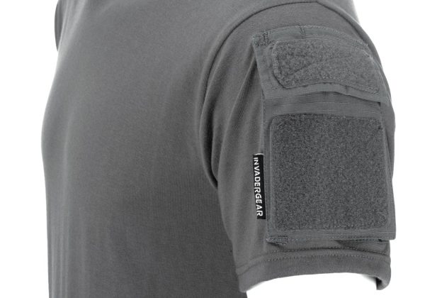 Invader Gear Tactical Tee Wolf Grey L