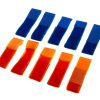 Invader Gear Team Patch Set Blue / Orange 10 pcs