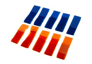 Invader Gear Team Patch Set Blue / Orange 10 pcs