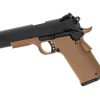 KJ Works KP-11 Full Metal GBB Tan