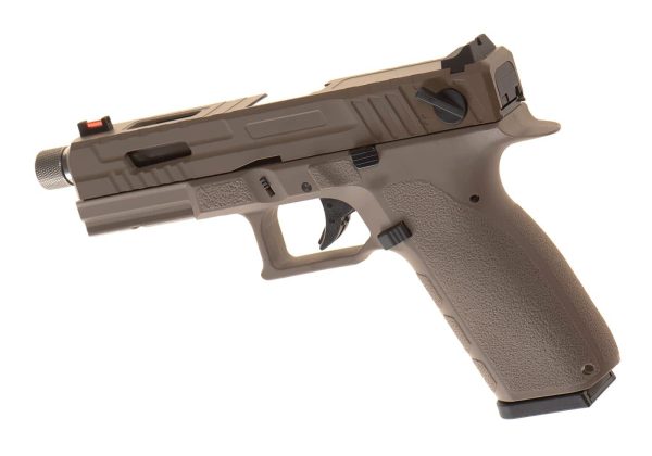 KJ Works KP-13F TBC Full Auto Metal Version Co2 Tan