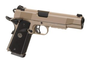 KJ Works M1911 MEU Full Metal GBB Tan