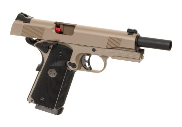 KJ Works M1911 MEU Full Metal GBB Tan