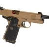 KJ Works M1911 MEU Full Metal Tan Co2 Desert