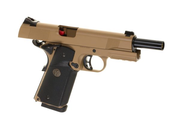 KJ Works M1911 MEU Full Metal Tan Co2 Desert