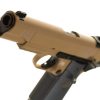 KJ Works M1911 MEU Full Metal Tan Co2 Desert