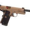 KJ Works M1911 MEU TBC Full Metal GBB Tan
