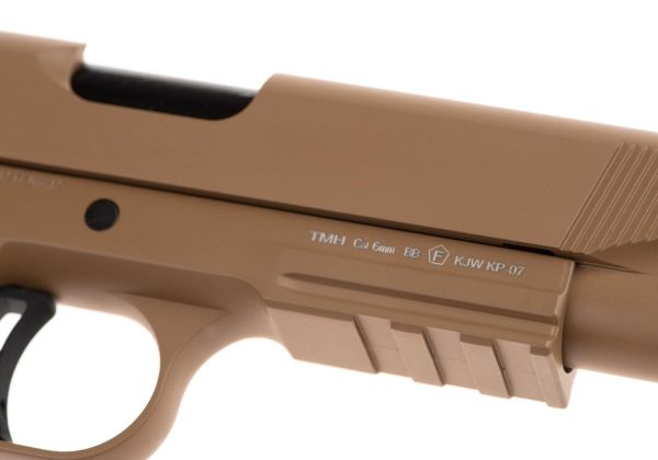 KJ Works M1911 MEU TBC Full Metal GBB Tan