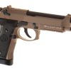 KJ Works M9 A1 TBC Full Metal Co2 Tan