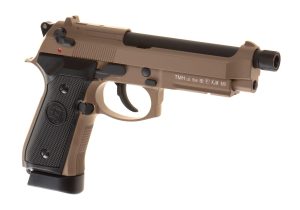 KJ Works M9 A1 TBC Full Metal Co2 Tan