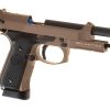 KJ Works M9 A1 TBC Full Metal Co2 Tan