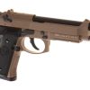 KJ Works M9 A1 TBC Full Metal GBB Tan