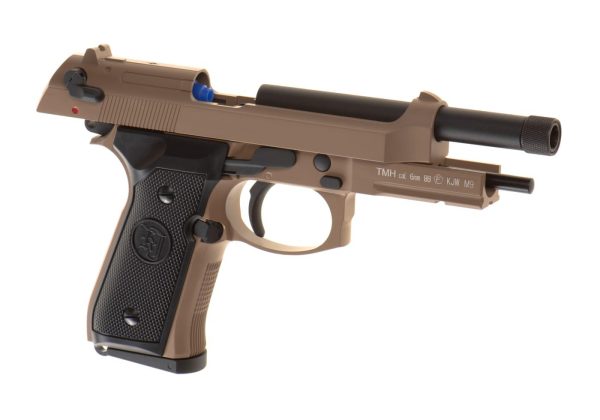 KJ Works M9 A1 TBC Full Metal GBB Tan