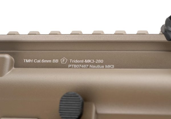 Krytac Barrett REC7 MK3 SBR S-AEG Dark Earth