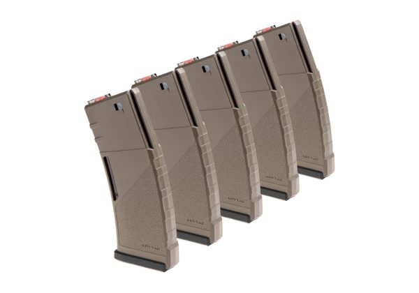 Krytac Magazine M4 Midcap 150rds 5pcs Dark Earth