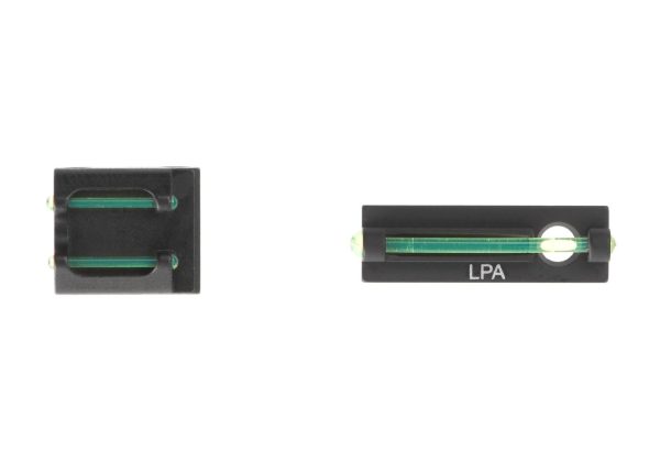 LPA Fiber Optic Sights Set for 6-8mm Shotgun Ribs BSS18