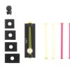 LPA Universal Fiber Optics Front Sight for 6/7/8/10mm Shotgun Ribs