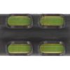 LPA Yellow Twin Fiber Optics Front Sight 3,0 MA Thread