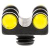 LPA Yellow Twin Fiber Optics Front Sight 3,0 MA Thread