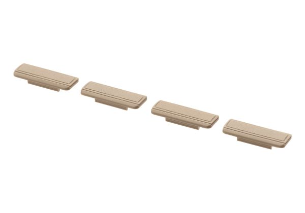 M-LOK Rail Cover Panel 4pcs Set Desert