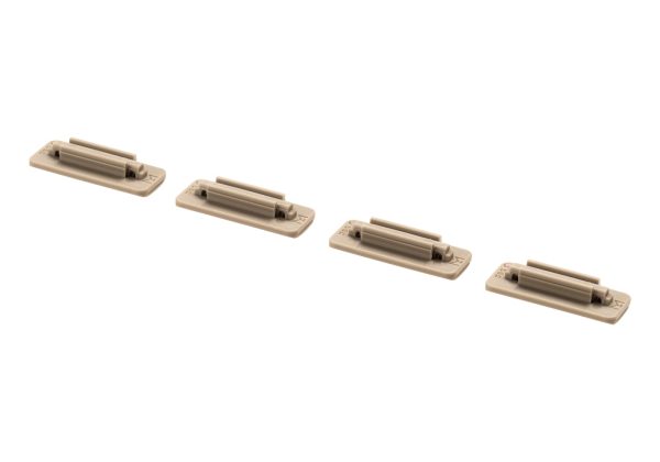 M-LOK Rail Cover Panel 4pcs Set Desert