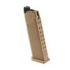 Magazine for Glock 19X Metal Version GBB Tan