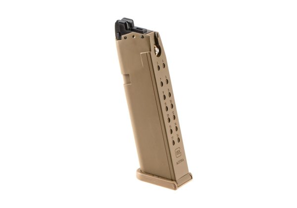 Magazine for Glock 19X Metal Version GBB Tan