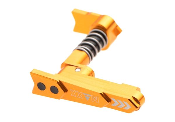 Maxx Model CNC Aluminum Advanced Magazine Release Style A Dark Earth