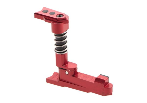Maxx Model CNC Aluminum Advanced Magazine Release Style A Red