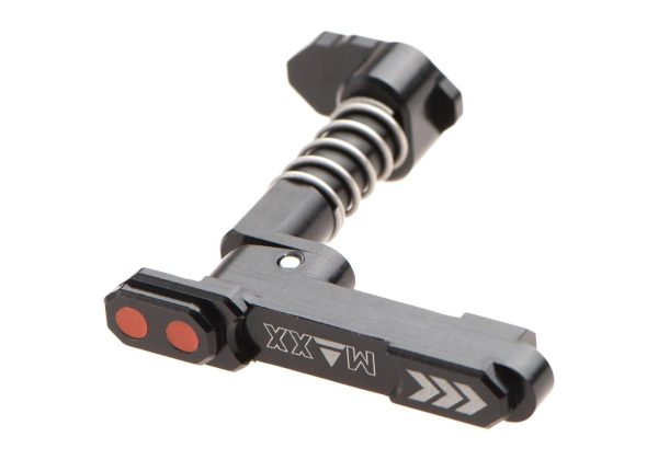 Maxx Model CNC Aluminum Advanced Magazine Release Style B Black