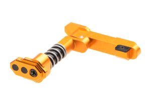 Maxx Model CNC Aluminum Advanced Magazine Release Style B Dark Earth
