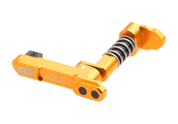 Maxx Model CNC Aluminum Advanced Magazine Release Style B Dark Earth
