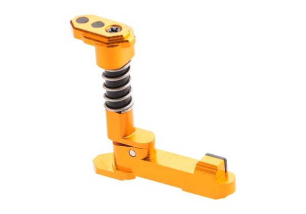 Maxx Model CNC Aluminum Advanced Magazine Release Style B Dark Earth