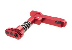 Maxx Model CNC Aluminum Advanced Magazine Release Style B Red