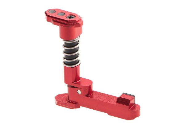 Maxx Model CNC Aluminum Advanced Magazine Release Style B Red