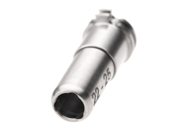 Maxx Model CNC Titanium Adjustable Air Seal Nozzle 22mm - 25mm for AEG