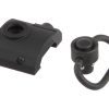 Metal GS Type QD Sling Swivel Rail Mount Black