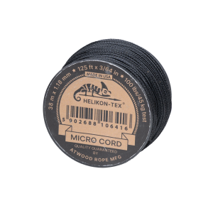 Micro Cord (125ft) - Black