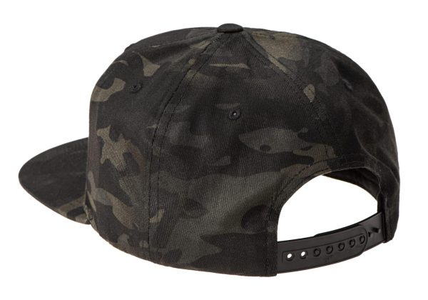 Multicam Classic Snapback Cap Multicam Black