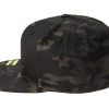 Multicam Classic Snapback Cap Multicam Black