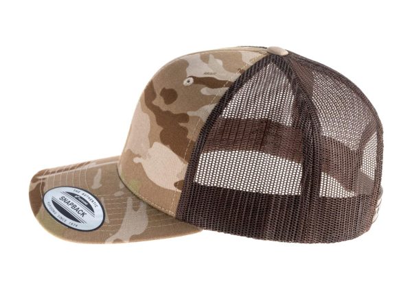 Multicam Retro Trucker Cap Multicam Arid