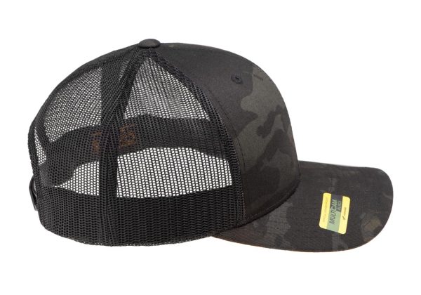 Multicam Retro Trucker Cap Multicam Black