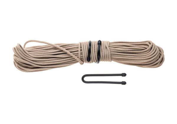 Nite Ize Gear Tie Reusable Rubber Twist Tie 6" 2pcs Black