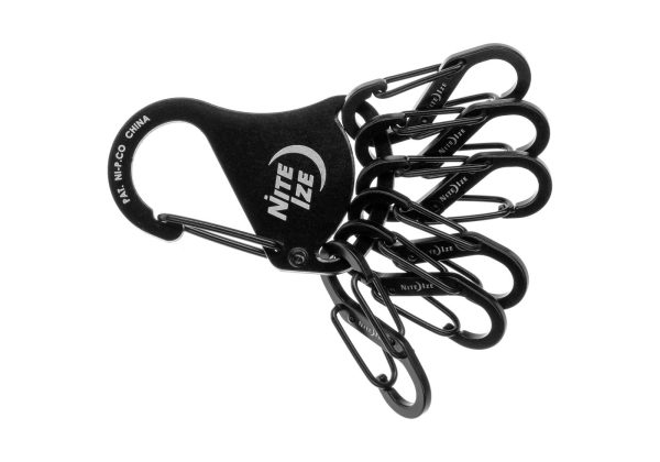 Nite Ize KeyRack S-Biner Black