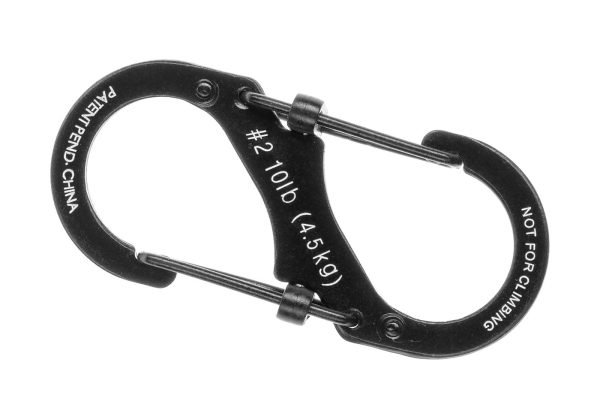 Nite Ize S-Biner SlideLock #2 Black